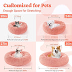 rabbitgoo Cat Beds for Indoor Cats, 20 inches Cat Bed Machine Washable - Image 5