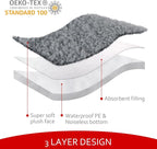 Moonsea Dog Bed Covers Soft Plush Replacement Washable, Waterproof Dog Bed - Image 3