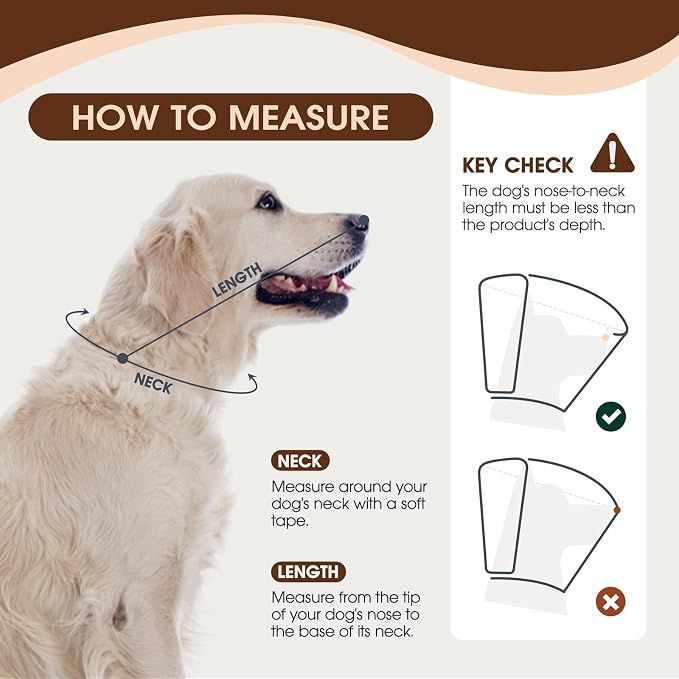 Dog Cone Collar After Surgery, Soft Cone - Image 3