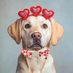 Valentines Dog Collar for Medium Dogs - Image 5