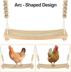 3PCS Chicken Toys for Coop Accessories, Chicken Swing, Vegetable Hanging Feeder - Image 3