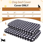 Replacement Dog Bed Covers Elastic Edged Washable Pet Bed Protector - Image 4