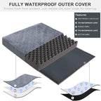 MIHIKK Waterproof Dog Beds for Small Dogs Orthopedic Dog Beds for Crate - Image 3