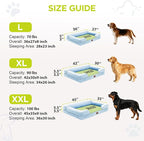 Orthopedic Dog Bed for Extra Large Dogs, XXL Waterproof Egg Crate Memory Foam - Image 4