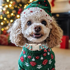 Christmas Dog Collar for Large Dogs - Image 2