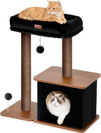 Modern Cat Tree for Indoor Cats, Nordic Loft Style, Wooden Cat Tower - Image 9