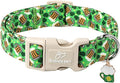 St Patricks Day Dog Collar for Medium Dogs by Babolepet