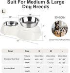 Elevated Dog Bowls Set - Image 2