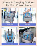 Expandable Cat Dog Carrier: NOBLE DUCK Soft-Sided Pet Carrier Airline Approved - Image 5