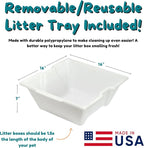 Good Pet Stuff Hidden Litter Box Planter, Decorative Cat Litter Enclosure - Image 9