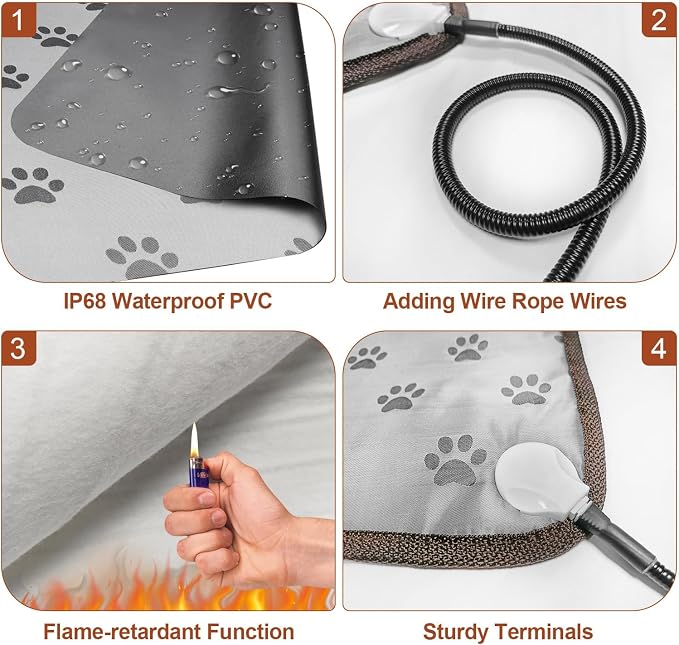Extra Large Dog Heating Pad 47x30 in - Image 4