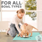 Dog Food Mat - 24x15 Raised Edges Dogs Mat - Image 6