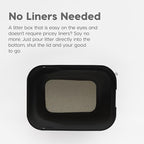 IRIS USA Cat Litter Box, Large Cat Box Enclosure, Top Entry - Image 5