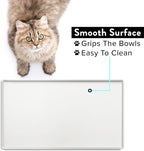 CatGuru Cat Food Mat, Small & Large Pet Feeding Mat, 100% Waterproof Cat - Image 4