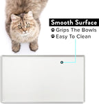 CatGuru Cat Food Mat, Small & Large Pet Placemat, 100% Waterproof Cat Feeding - Image 4