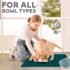Dog Food Mat - Raised Edges Dogs Mat - Image 7