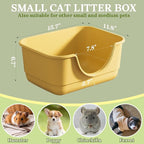 2 Pack Low Entry Small Litter Box - Image 5