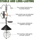 ERYTLLY Bird Feeders Bird Feeding Station Kit Bird Feeding Pole Wild Bird - Image 4