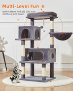 Taoqimiao Cat Tree, 49-Inch Cat Tower - Image 3