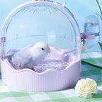 Clear Pet Carrier Travel Cage - Image 3