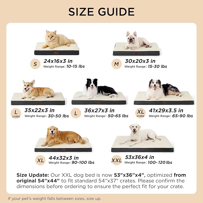 Bedsure Large Dog Bed for Crate - Image 7