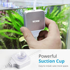 NICREW Nano Silent Aquarium Air Pump White, Aquarium Aerator - Image 4