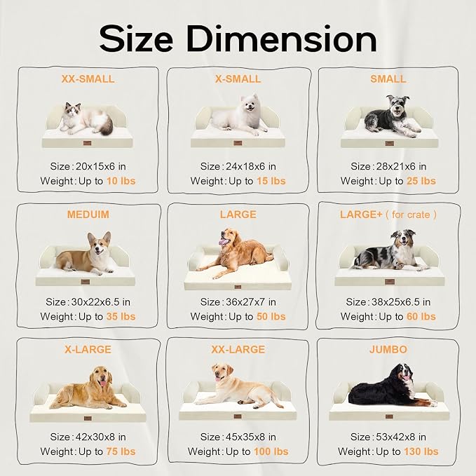 Small Dog Bed Waterproof Orthopedic Dog Beds - Image 2