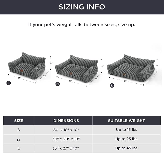Bedsure ComfyFleece™ Cute Dog Couch - Image 6