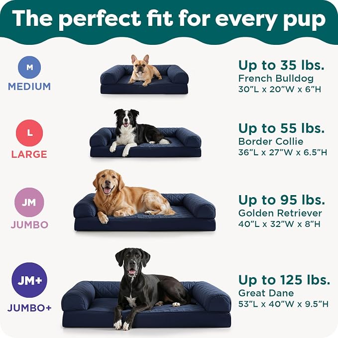FurHaven Classic Soft Sofa Orthopedic Dog Bed - Image 6