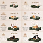 EHEYCIGA Orthopedic XL Dog Beds, Waterproof Memory Foam Dog Bed - Image 2