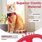 Cat Vest Harness and Leash Set for Walking, Escape Proof, Adjustable Kitten - Image 5