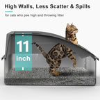 Stainless Steel Litter Box | XL Enclosed Cat Litter Boxs - Image 3