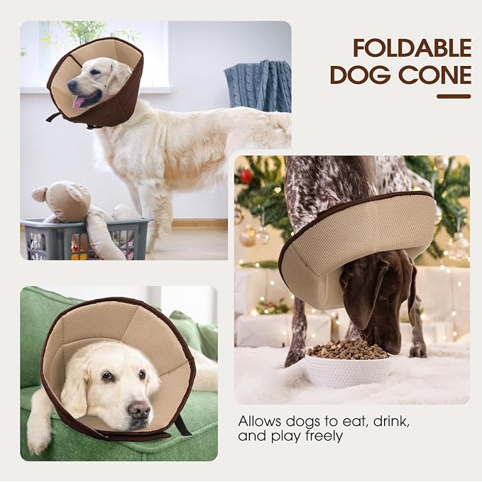 Dog Cone Collar After Surgery, Soft Cone - Image 6