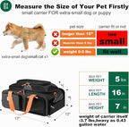 17x13x8 Frontier Allegiant Breeze Airlines Approved top Expandable pet Carrier - Image 3