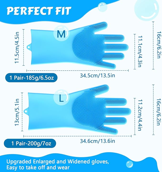 Pecute Pet Grooming Gloves - Image 6