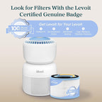 LEVOIT Sprout Air Purifier Genuine Replacement Filter, 3 layer HEPA Filter - Image 7