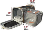 Mr. Peanut's Expandable Airline Approved Soft Sided Pet Carrier, Luxury Travel - Image 5