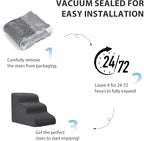 Dog Stairs for Couch Sofa and Chair, 3-Step Dog Steps for Small Dogs and Cats - Image 6