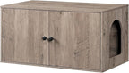 HOOBRO Cat Litter Box Enclosure, Hidden Litter Box Furniture by HOOBRO