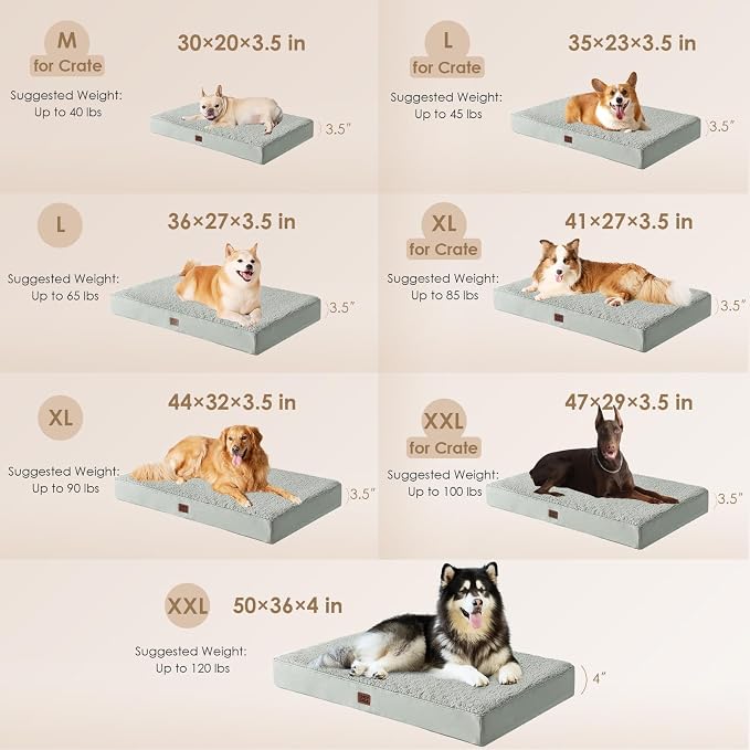 EHEYCIGA Orthopedic XL Dog Beds - Image 3