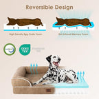 EHEYCIGA Orthopedic Dog Beds for Large Dogs, Waterproof Memory Foam Large Pet - Image 4