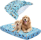 Replacement Dog Bed Covers Elastic Edged Washable Pet Bed Protector by Hoopttay