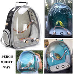 Bird Traval Carrier Cage, Vet Transport School Bag - Image 3