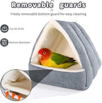 Medium Winter Warm Bird House and Bird Bed - Image 4
