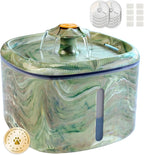 Cat Water Fountain, 2.5L/84oz Cat Fountain by WOQUCUTE