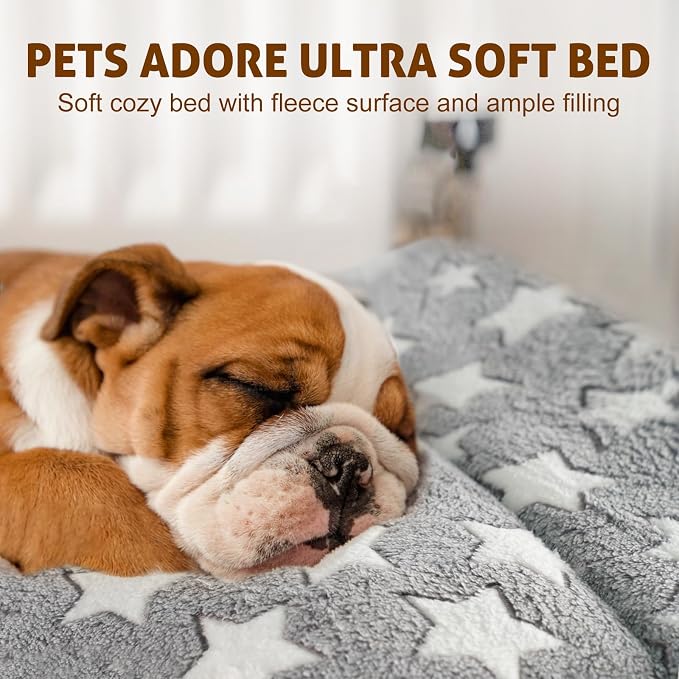 Mora Pets Cat Bed Dog Crate Pad Ultra Soft Pet Bed - Image 5
