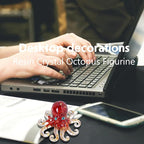 Octopus Decor Aquarium Decorative Resin Glass - Image 6