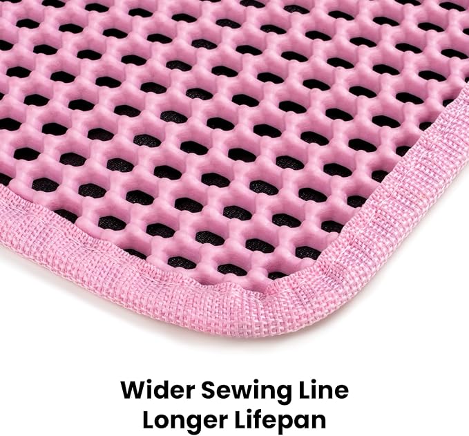 Cat Litter Mat, Upgrade Super Waterproof Back Layer Litter Box Mat, Non Slip - Image 6