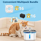 32 Pcs Cat Water Fountain Filters - Image 2