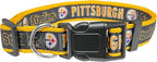 Pets First NFL Pittsburgh Steelers Licensed PET COLLAR, Extra Large by PETSFIRST